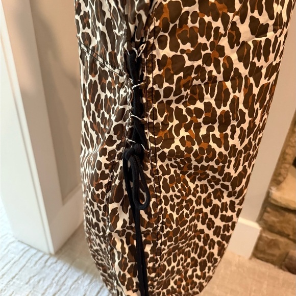 Tory Burch Brown and White Mini Dress - Picture 3 of 5